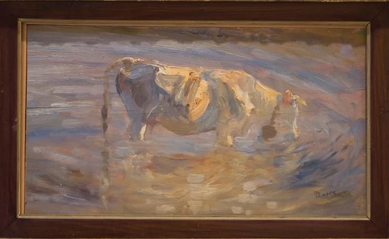 Mucca - Museo Luigi Bailo, Galleria del Novecento, Treviso